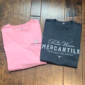 T-shirt bundle-Women’s size small